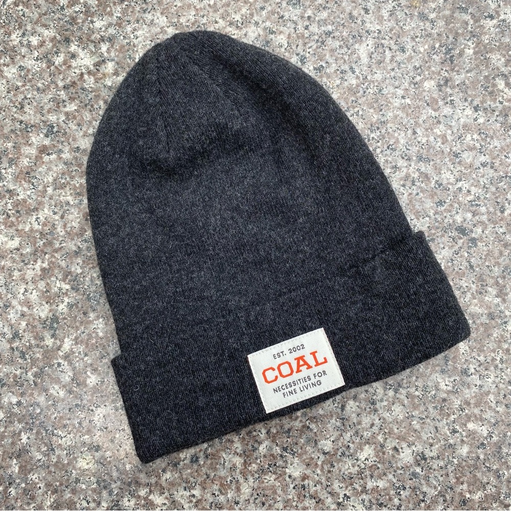 Coal beanie hat